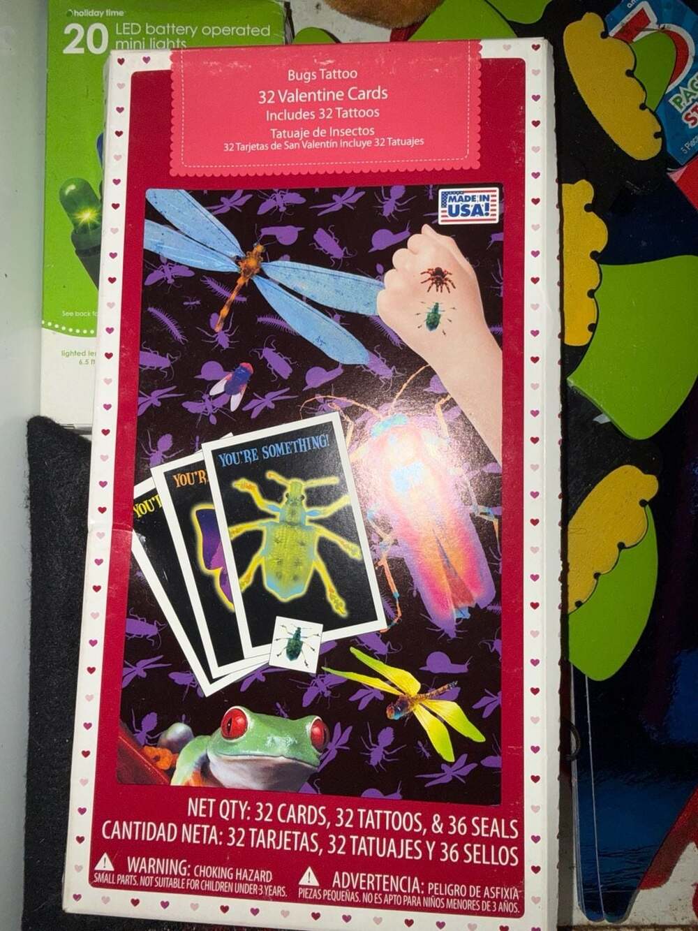 Bugs Tattoo 32 Valentine Cards Tattoos And Seals Set